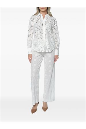 Women's Inez Pullup Crochet Pant MC2 SAINT BARTH | Pants | IEN000201422L